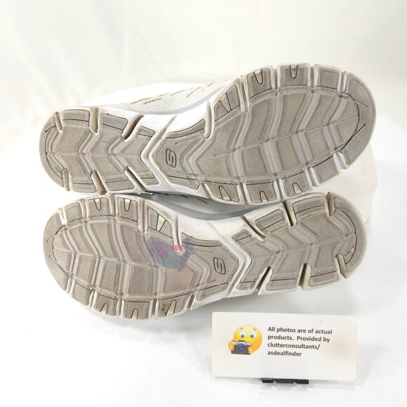 Skechers Athletic Slip On Walking Shoe Womens Size 7 22752 White - Picture 9 of 9